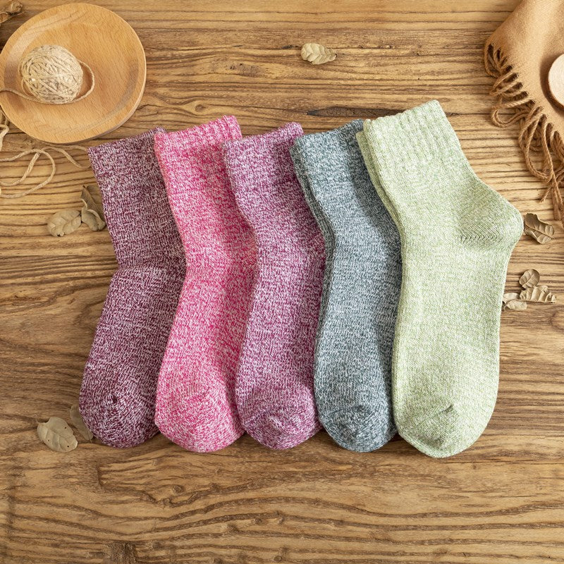 Golden Fawn Rabbit Hair Socks Women's Stockings