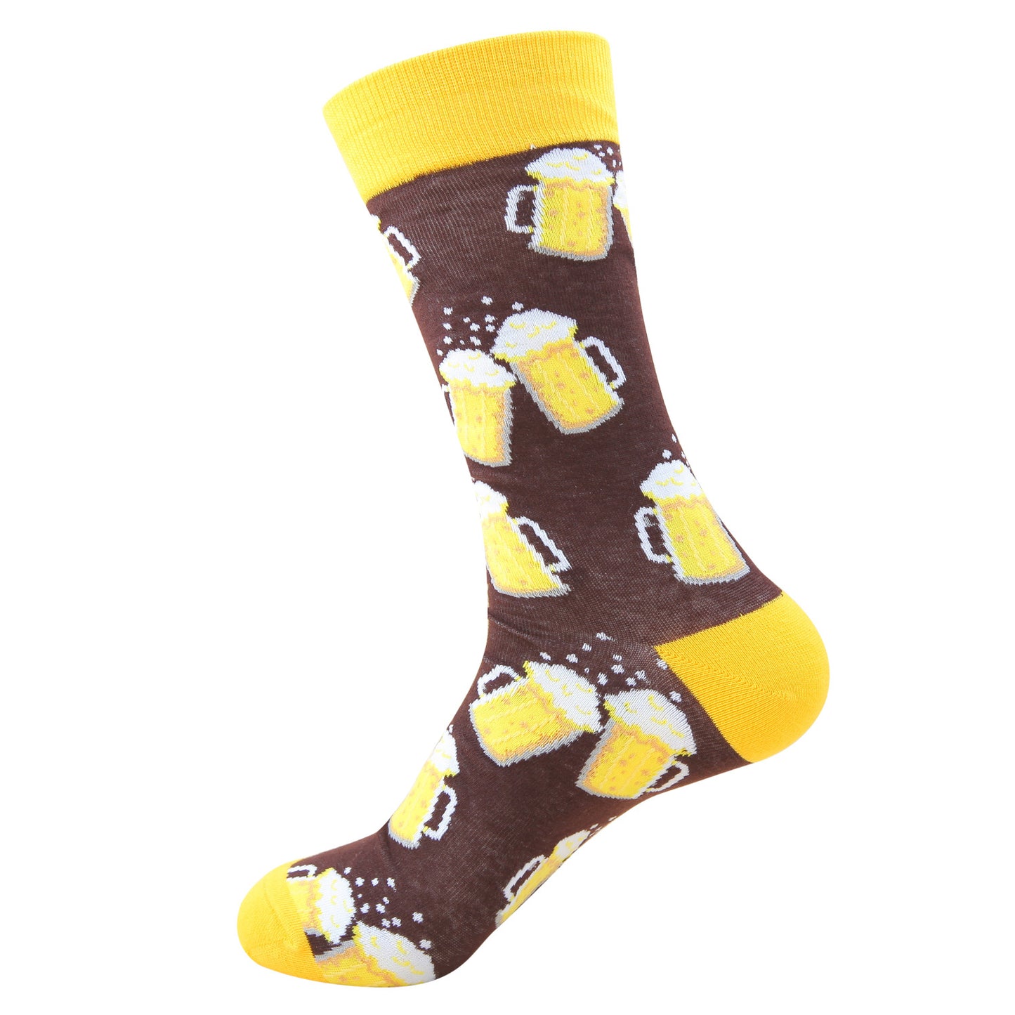 Santa Elk Cartoon Cotton Socks