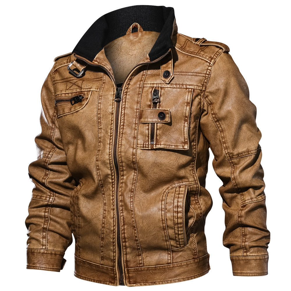 Stand-up collar jacket 3D motorcycle suit