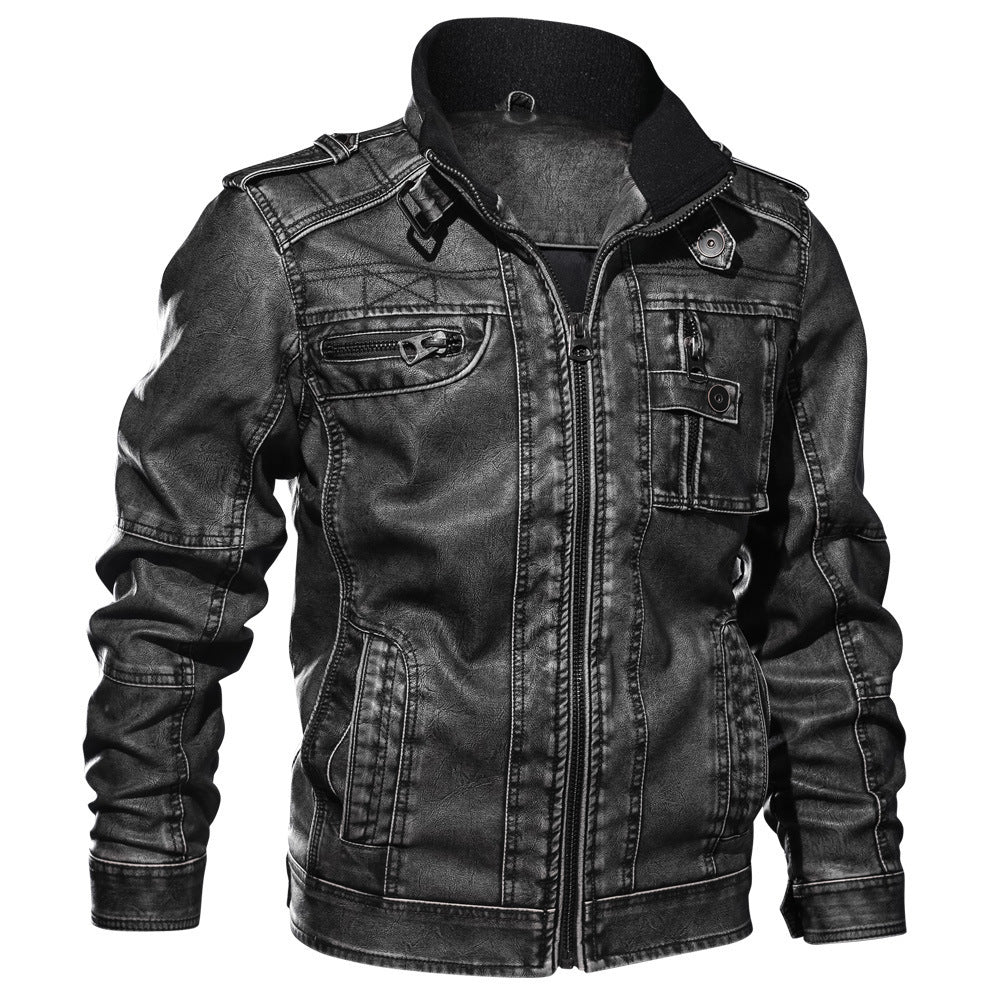 Stand-up collar jacket 3D motorcycle suit