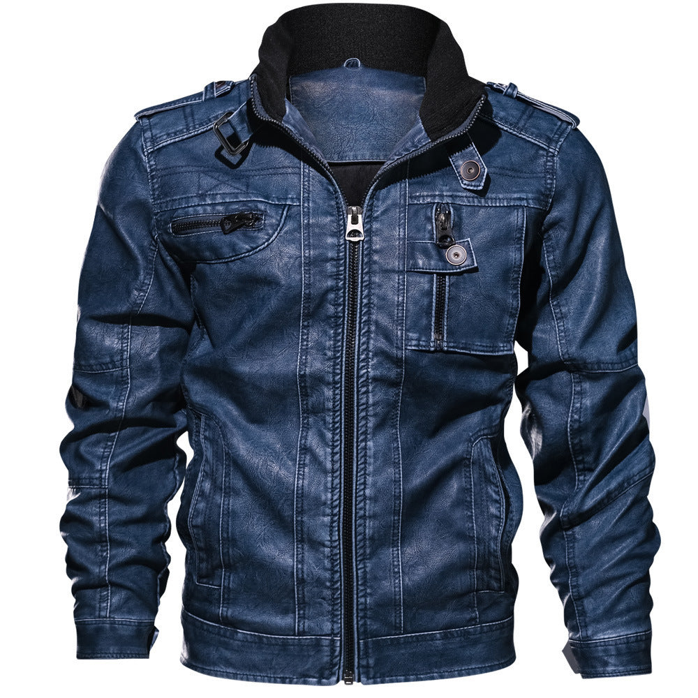 Stand-up collar jacket 3D motorcycle suit