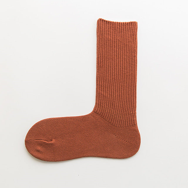 Women's cotton vertical stripe socks