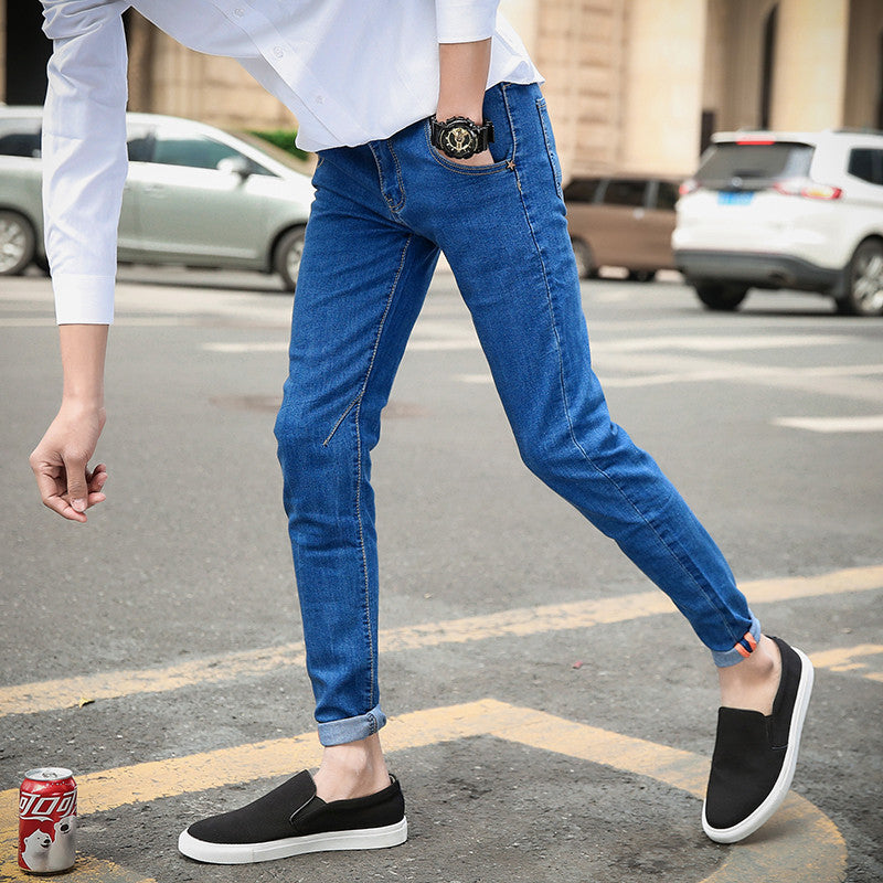 Men's cropped jeans