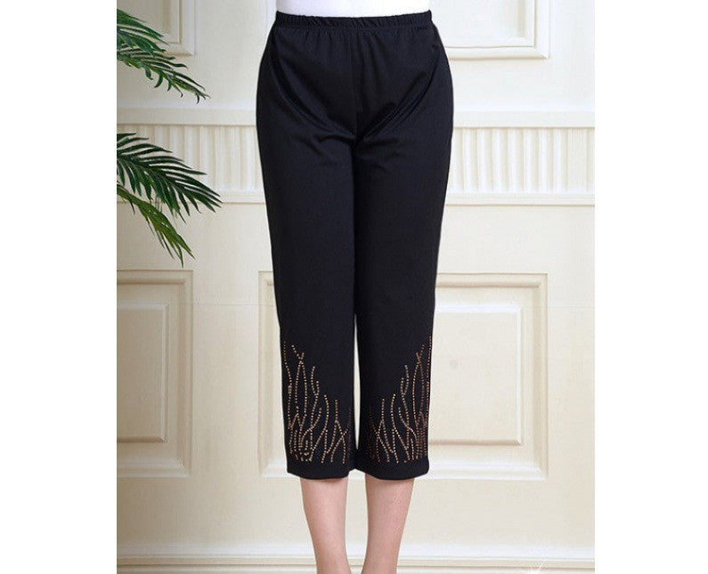 Summer Loose High Waist Slim Bloomers Large Size Pants