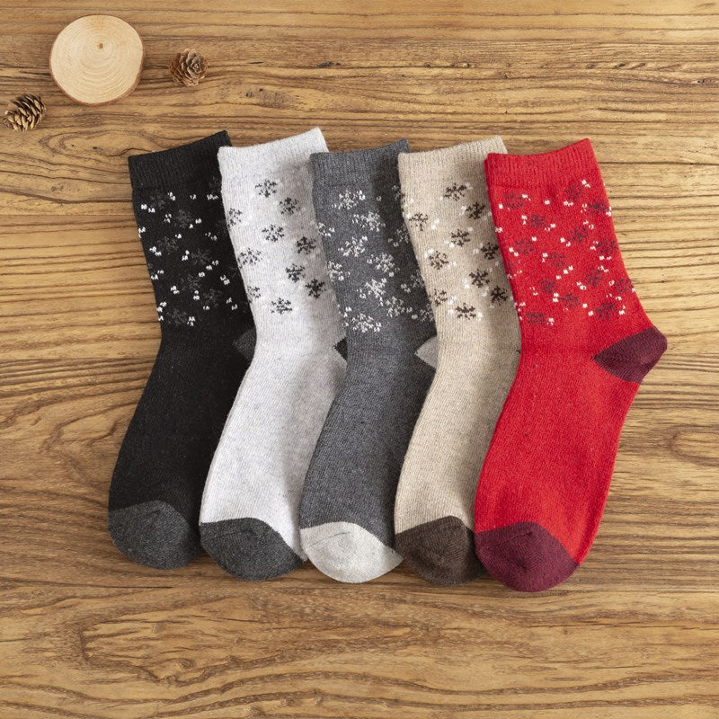 Golden Fawn Rabbit Hair Socks Women's Stockings